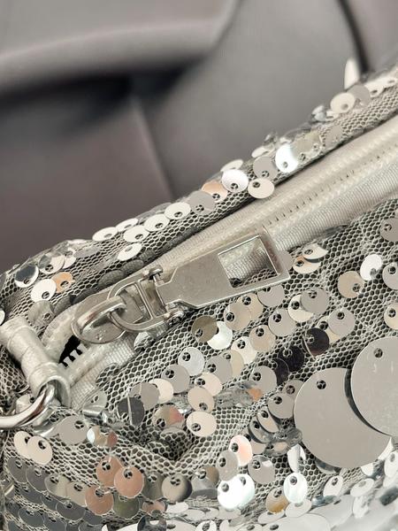 New Shiny Sequins Bag, Elegant Simple Versatile Shoulder Crossbody Bag, Crossbody Clutch Purse, High-End Design, Perfect for All Occasions