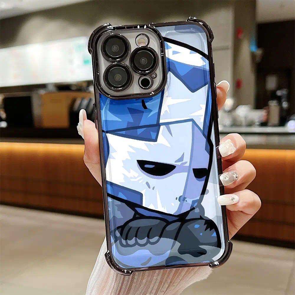 Game Castle C-Crasher Phone Cases For iPhone 17- 12 Promax Pro Air Plus