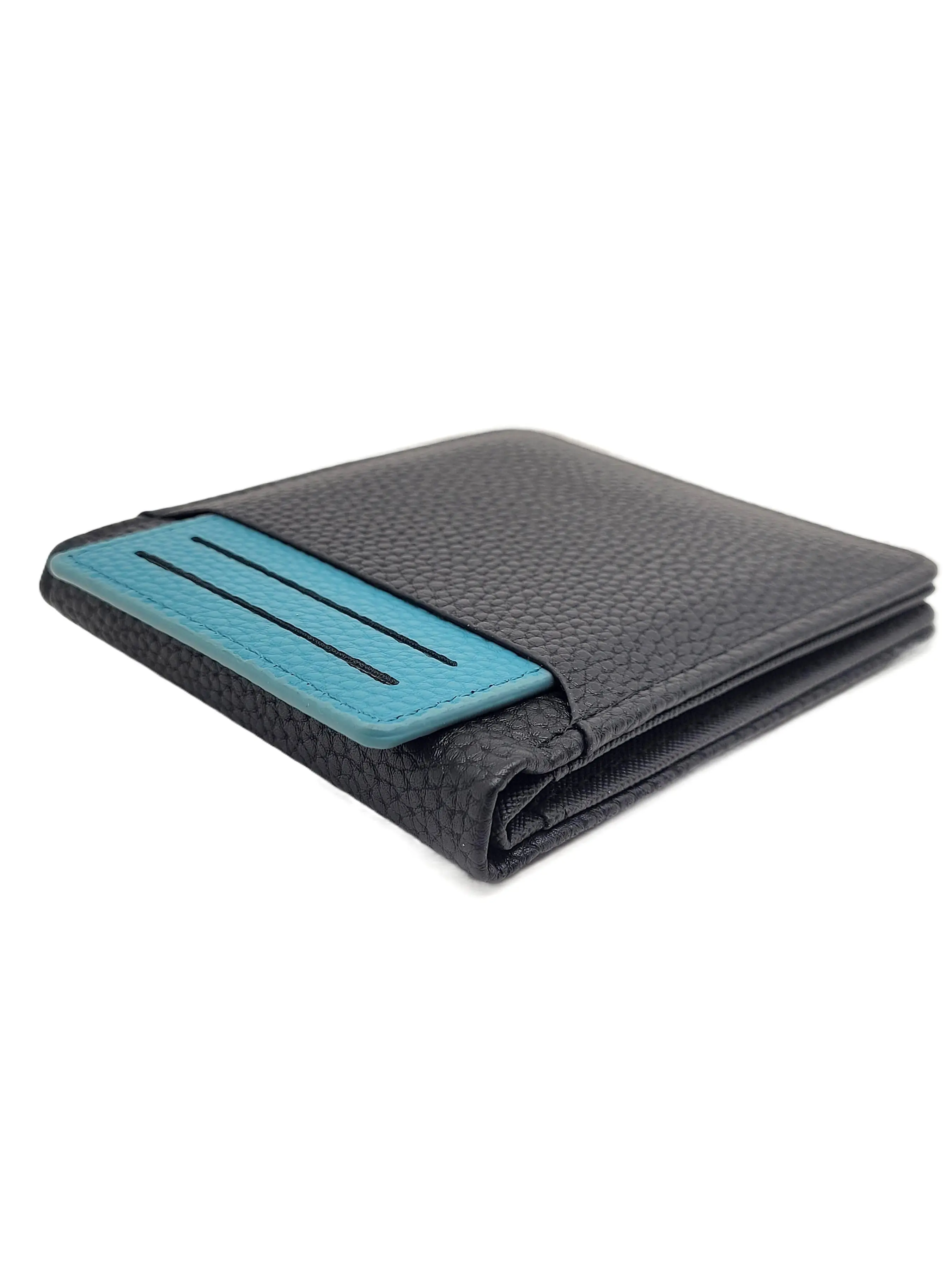 Men's PU Leather Multi-Card Slot Driver's License Protector, Dual Color Wallet, Lychee Texture, Driving Document Organizer