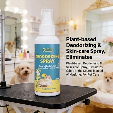 Paika Pet Odor Eliminator Spray, Effective Dog & Cat Freshener, Long-Lasting Scent Neutralizer, Easy-To-Use Animal Care Product Paika Pet Odor Eliminator Spray, Effective Dog & Cat Freshener, Long-Lasting Scent Neutralizer, Easy-To-Use Animal Care Product