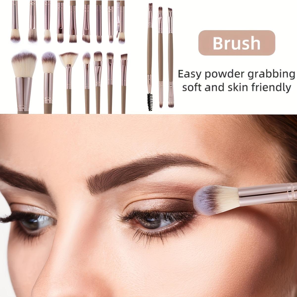 Complete Cosmetic Makeup Tool Set, 40-Piece Kit Includes Brushes, Sponges, Powder Puffs, Professional Tools for Men and Women, Portable Gift Idea