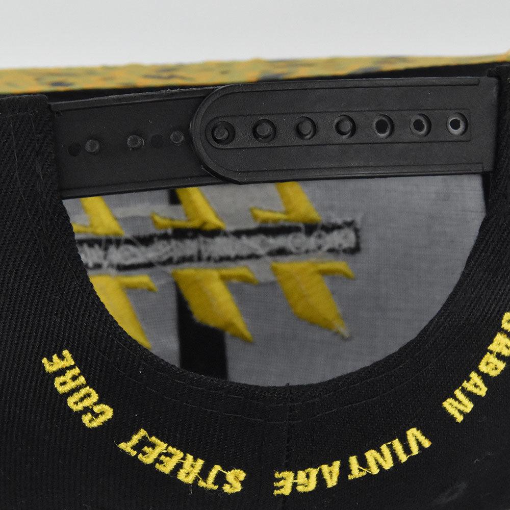 Cross-border three-dimensional embroidery hip-hop cap, embroidered baseball cap, personalized flat-brim cap, trucker cap, trendy youth cap