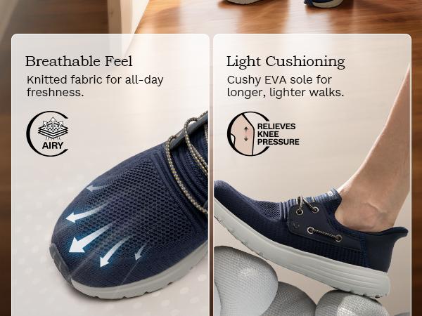 Bruno Marc Men's Casual Slip-on Loafers Stretch Shoes 1