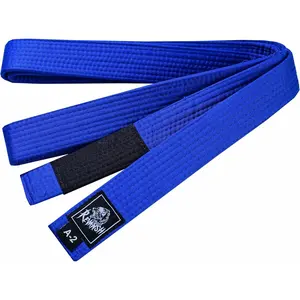 Durable Poly-Cotton Brazilian Jiu-Jitsu BJJ Martial Arts Belt for Training & Competition