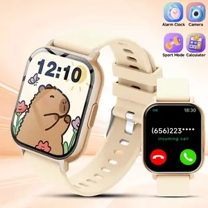 SIMSONLAB Low Power Smart Watch, Bluetooth Connection, Drink Reminder, Sedentary Reminder, Wireless Call, Message Alert, Alarm, Weather, Music Control, Camera Control, Calculator, Ideal New Year Gift For Kids, All Ages