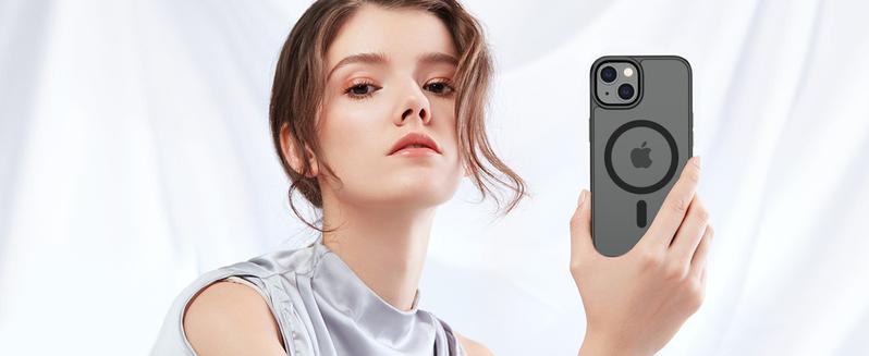 Magnetic for iPhone 17/16/15/14/13/12/11 series Case  (Compatible with MagSafe)(10 FT Military Grade Drop Protection) Slim Translucent Matte Shockproof Phone Cover