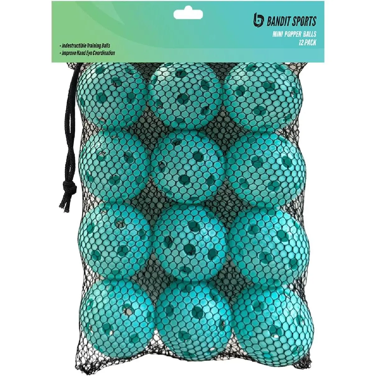 Mini Popper Plastic Baseballs, Made of Impact-Resistant and Rebounding Material, Perfect Practice Baseballs & Hitting Ball Training