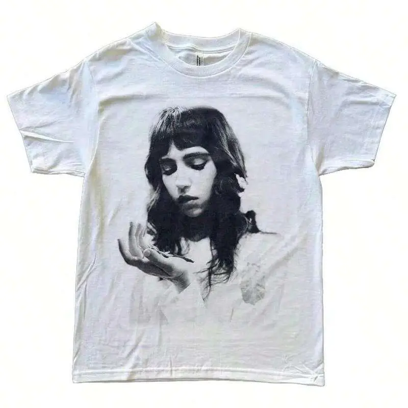 Clairo Jumbo Print T-Shirt - Unisex Graphic T-Shirt;100% Cotton;Y2K-Summer Clothes;Club Outfits For Women;Women Outdoor Clothing;Work Outfits