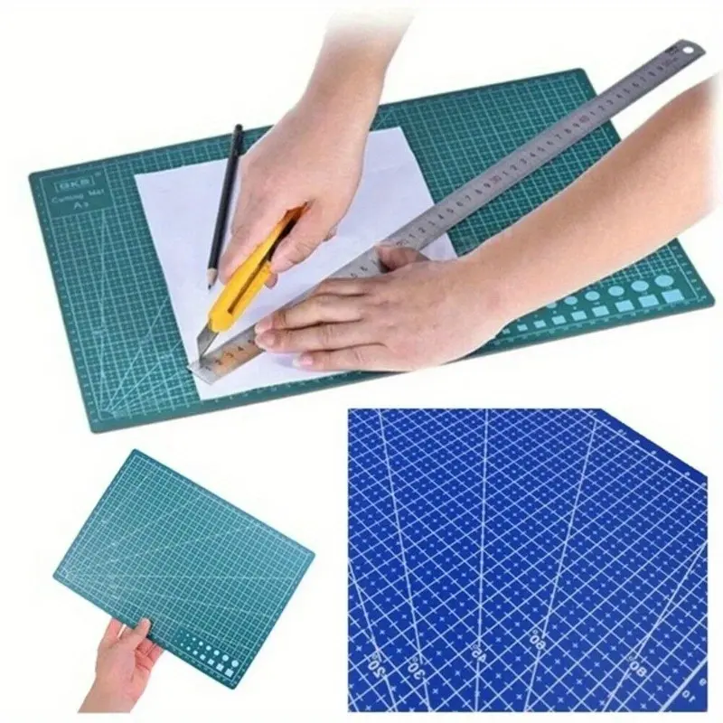 A5/a6 PVC Cutting Mat, Single Side Patchwork Cut Pad, Workbench Sewing DIY Knife Engraving, Leather Cutting Board, Manual Craft Tool