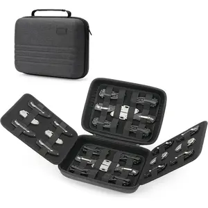 SQERO Knife Case for 40+ Pocket Knives, Display Collection Case, Folding Knife Holder, Butterfly Knives Storage Organizer, Knife Storage Items