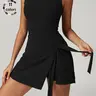 【Black Friday】Women's Sporty Dress, Slim-Fitting Sleeveless Design, Quick-Dry Soft Fabric, Above-The-Knee Length, Yoga & Golf Activewear Workout Exercise Dress #GLOBAL PICKS