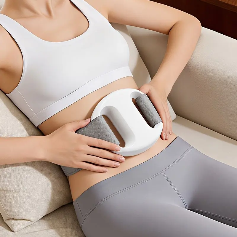 Three modes, five powerful settings. Comes with a nylon rope. Deep muscle handheld vibration massager, suitable for abdominal, back, waist and leg massage. Relaxation tool, portable muscle massager. Ideal gift for fathers, mothers and friends.