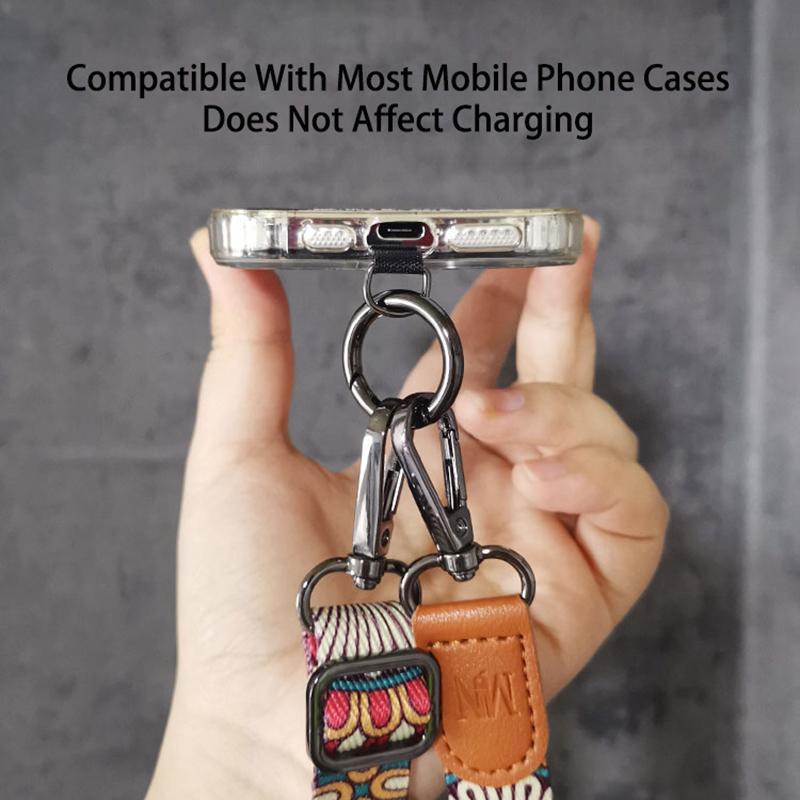 Adjustable Phone Lanyard, Multipurpose Crossbody & Neck Hanging  Dual-purpose Phone Strap, Phone Strap Holder, Phone Charm for Women & Men, Mobile Phone Accessories