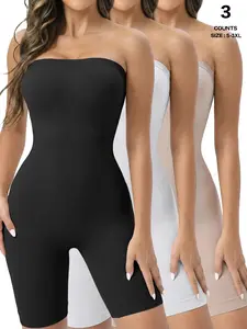 2026 New Women's Invisible Strapless Shapewear Romper, Butt Lifter and Tummy Control, Dress Underwear, Wearable All Year Round