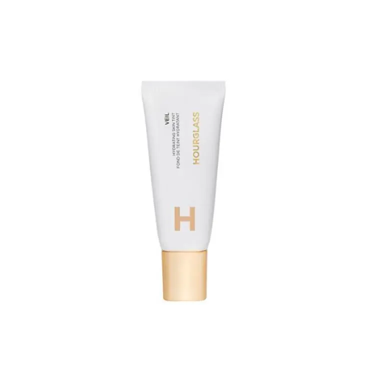 HOURGLASS Light Skin Shiro Tube Liquid Foundation, Natural Hydrating Lightweight Naked Face Cream With Coloring Cream