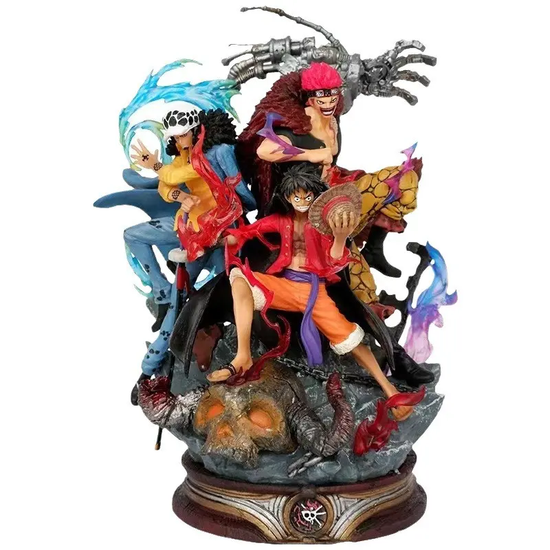 Anime Enthusiast Gift, 7.87 Inch Height, One Piece Luffy Model Figure, Desktop Decor, Collectible Anime Statue, Perfect for Fans