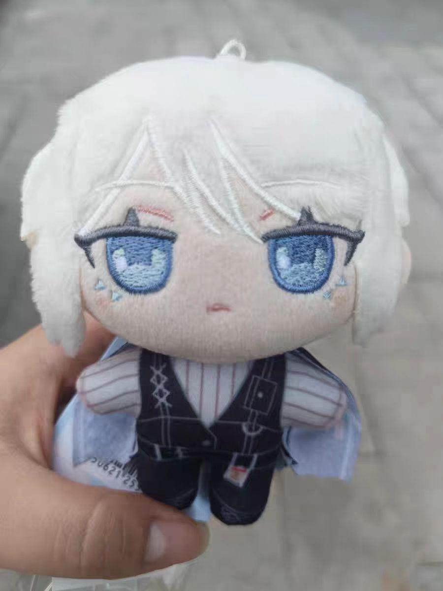 10cm Anime Limbus Company Plush Toys Cotton Plushie Doll Ishmael Dante Faust Don Quixote Palm Cartoon Stuffed Peripherials Gifts