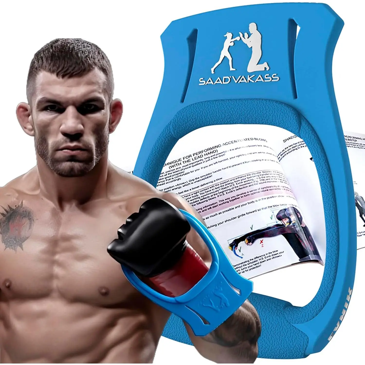 -1 High Speed Simulator - SwiftPunch Trainer - Unparalleled Exercises - Rapid-Fire Power Punches - Unleash Short-Distance Speed -  Boxing  Aid! SAADVAKASS