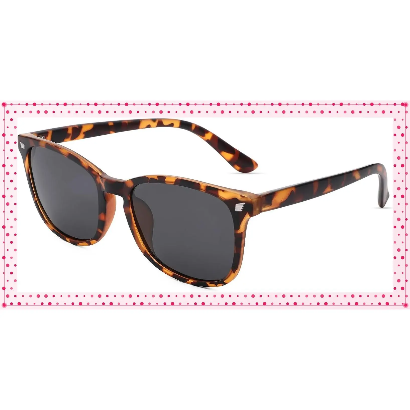 Polarized Kids Sunglasses UV 400 Protection for Girls Boys Classic Retro Style Toddler Shades Age 3-12Gift