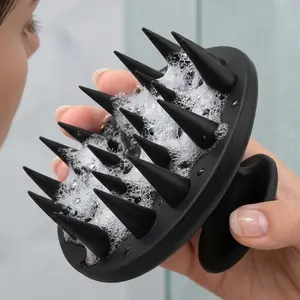 5pcs Scalp Massage Brush Set, Soft Shampoo Brush & Massager Comb, Gentle Exfoliation, Relaxing Spa Experience, Promotes Hair Health