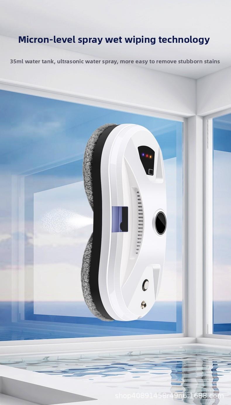 Smart Window Cleaning Robot Automatic Electric Remote Control Glass Cleaner Home Use