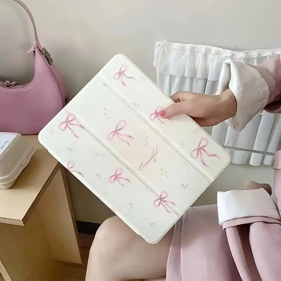 Butterfly Pattern Tablet Case, Cute Tablet Protective Cover, Tablet Protector Cover Compatible with iPad 10.9/10.2/ Air 5th Gen/Pro11 2024/10th/9.7