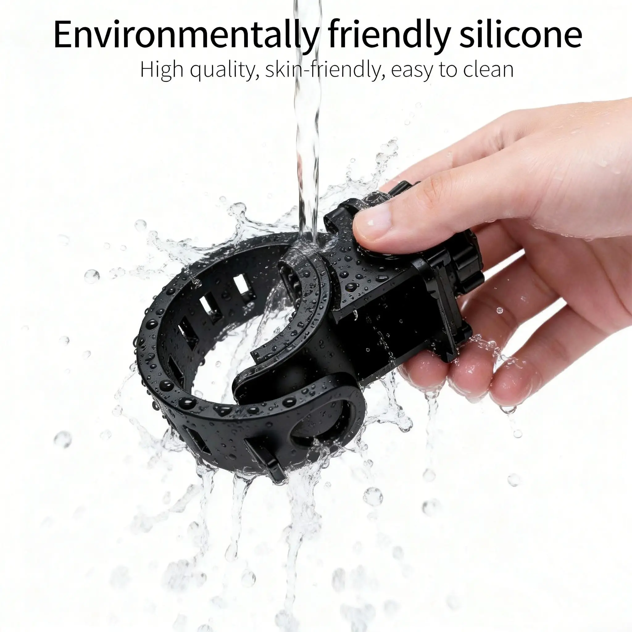 Compatible with GoPro, Insta, and DJI Cameras: Versatile elastic straps and flexible silicone handlebar mounts, designed specifically for cycling, Sports Camera Accessories