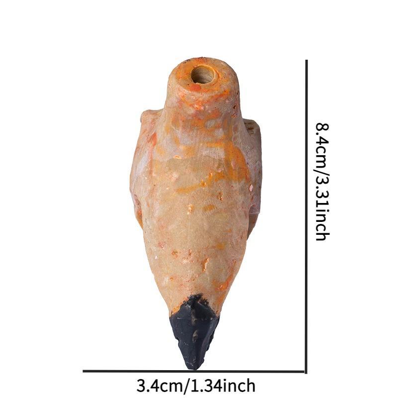 Aztec Death Whistle, 1 Count Unique & Loud Aztec Death Whistle, Human Sounding Screams Whistle, Festival Costumes Gift