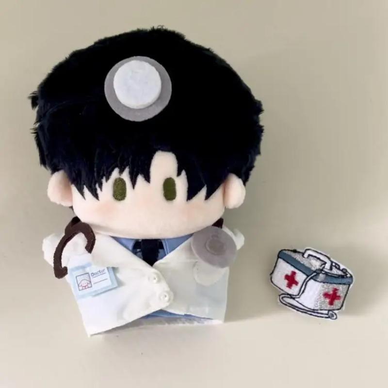 Game Love and Deepspace Li Shen Cosplay Keychain Kawaii Plush Figure Doll Keyring Key Chain Bag Accessories Prop Fans Gift