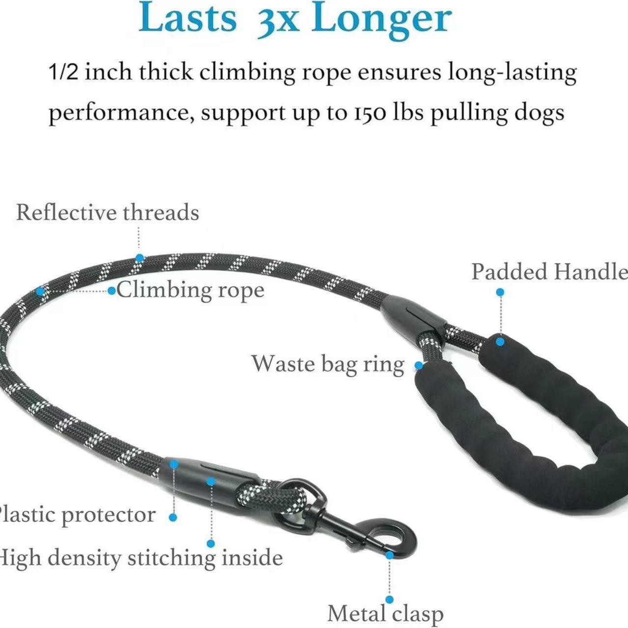 Pet Supplies Bestsellers Dog Leash Minimum Order Quantity 1 Piece Essential Dog Accessories Dog Lead Dog Chain