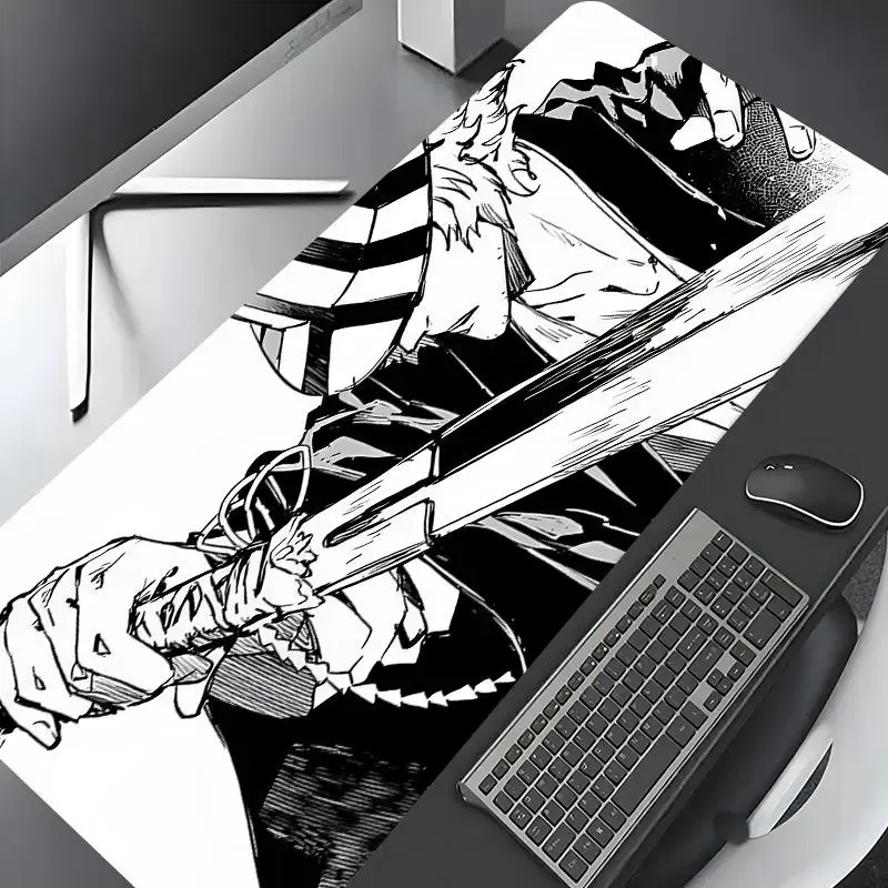 Anime Pattern Mouse Pad, Rectangle Gaming Mouse Pad, Non-slip Rubber Base Desk Keyboard Mat for Home Office, Computer Accessories for Desk, Desk Gadgets, Gaming Desk Accessory, Office Desk Accessories Extended Large Gaming Desk Mouse Pad