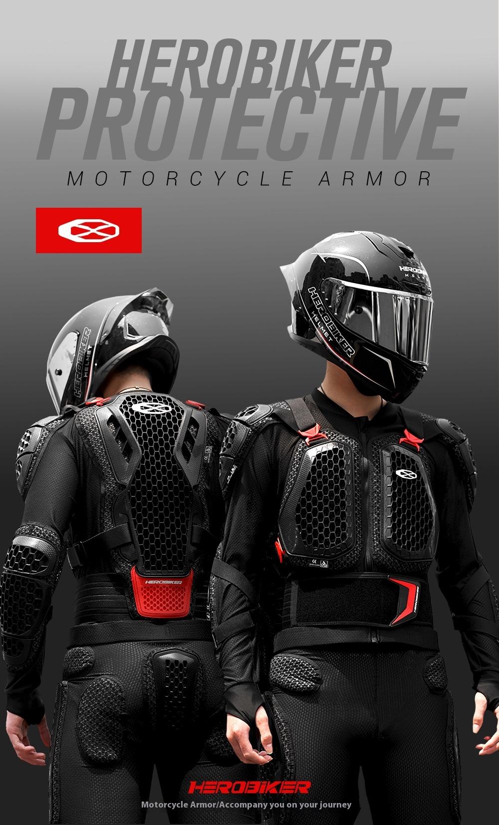 Motorcycle Armor Clothing Protective Gear Riding Anti-Fall Leggings Knee Pads Elbow Pads Neck Guard Rider Armors