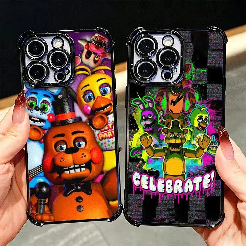 5 Nights at Freddy's Soft Phone Case with Air Protection, Compatible with iPhone 17, 16, 15, 14, 13, 12, 11 ProMax Plus