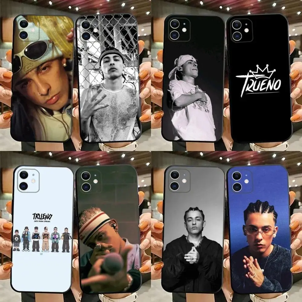 T-Trueno Rapper Phone Case Compatible with iPhone 11-17 Pro Max/Plus & Samsung Galaxy S23-S25 Protective Cover