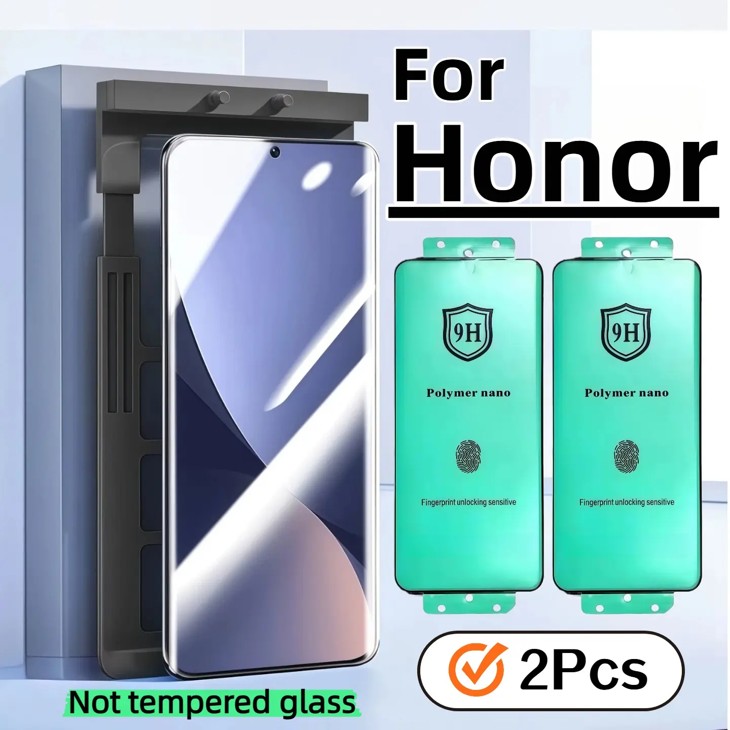 2-Pack High-Definition Ceramic Screen Protector for Honor Magic Series, Easy Installation, Scratch-Resistant, Durable Protection