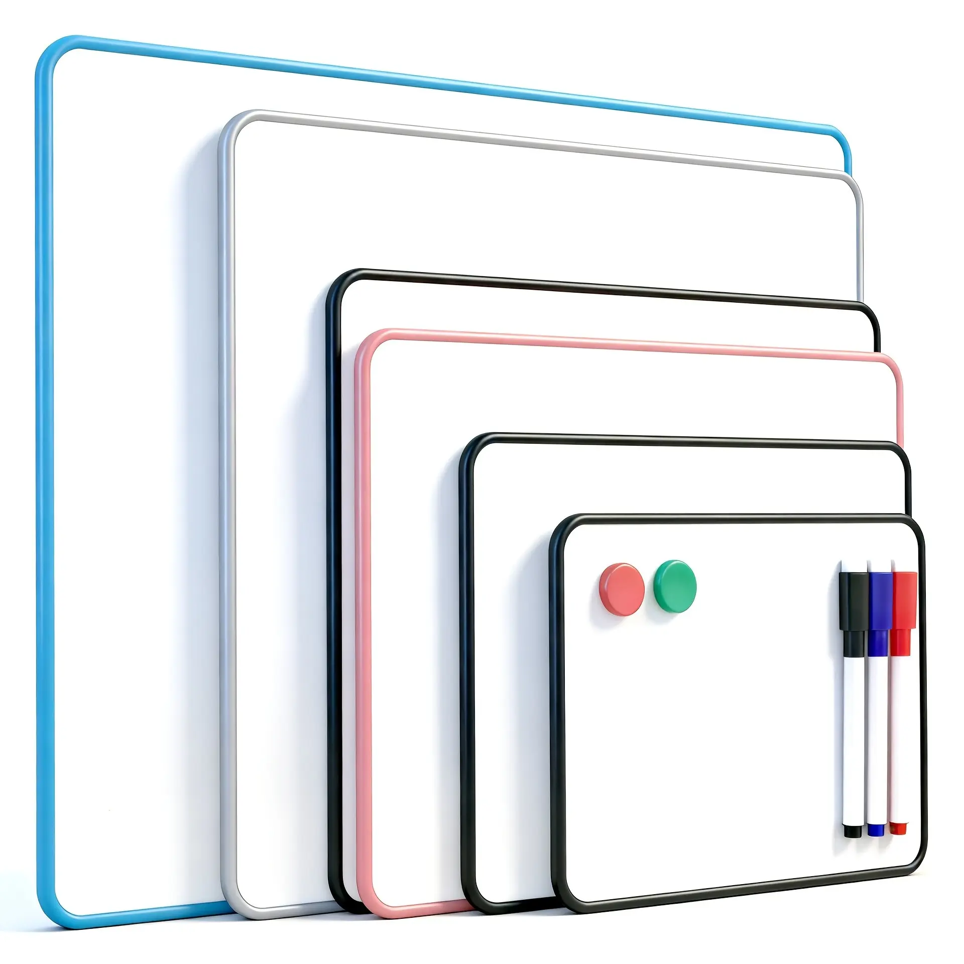 Mojitodon Multifunctional Portable Double-Sided Whiteboard, Erasable Drawing Board for Office and Home, Outdoor Graffiti and Portrait Drawing Board
