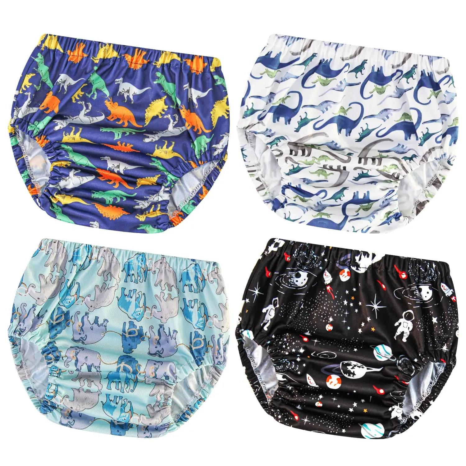 Plastic Underwear for Potty Training Diaper Covers for Boys Plastic Underwear Leakproof Rubber Pants for Toddlers Rubber Pants for Potty Training Waterproof Cloth Diaper Covers Boys 6T