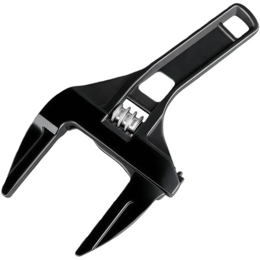 Adjustable Wrench,6-68mm Aluminum Alloy Plumbing Wrench for Tight Space Repair Tool for Kitchen Bathroom Pipes Nuts Bolts Large Opening Spanner Wrench
