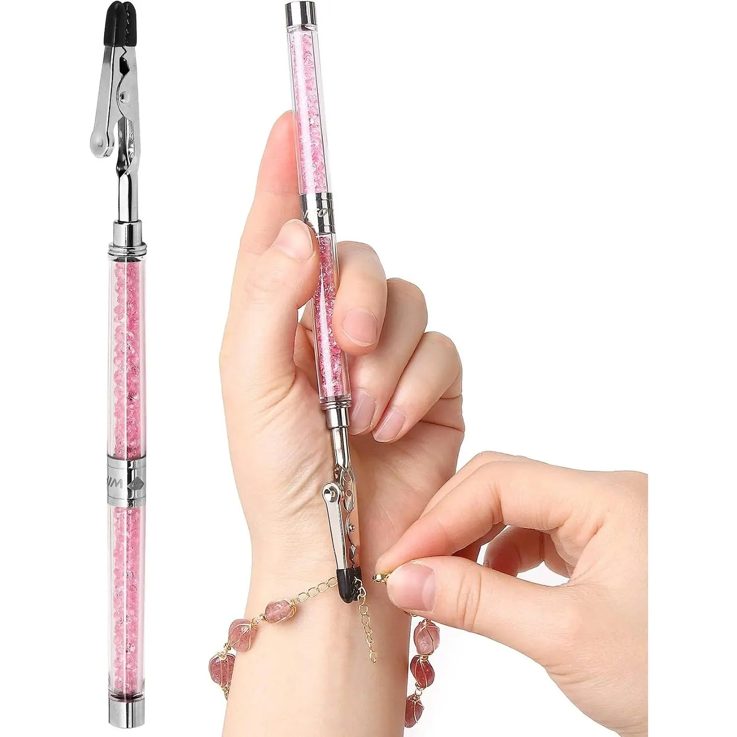 Bracelet Helper Tool - Bracelet Helper to Put  Yourself, Quick Release Fastening  Clasps Bracelets Assist Tool for Necklace, , Zippers