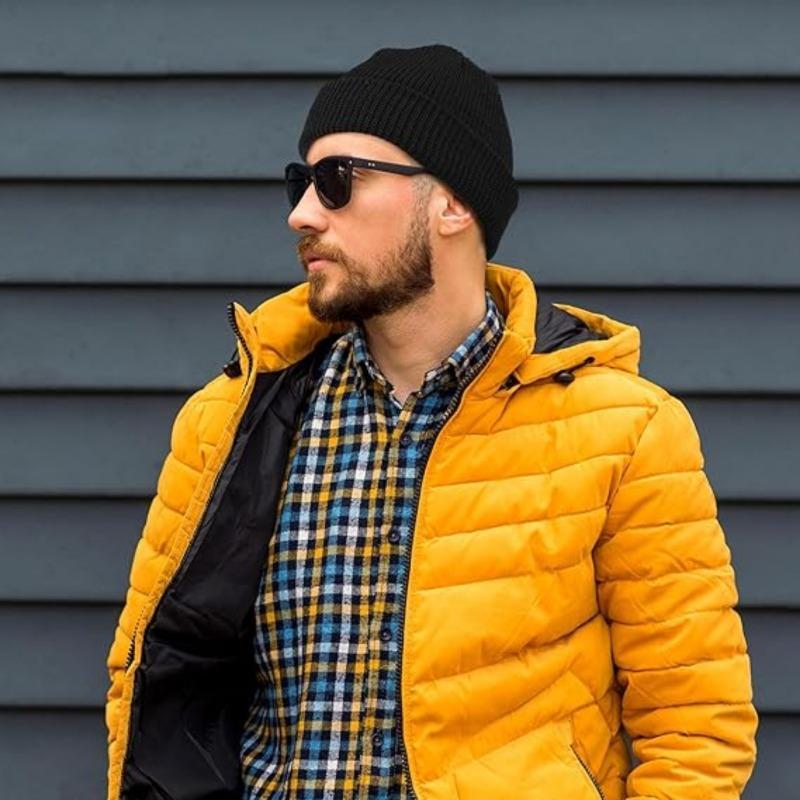 2 or 4 Piece Fisherman Beanie for Men Hat Short Knit Cuff Beaniess Trawler Beanie Watch Hat Roll up Edge Skullcap Unisex 2 or 4 Piece Fisherman Beanie for Men Hat Short Knit Cuff Beaniess Trawler Beanie Watch Hat Roll up Edge Skullcap Unisex