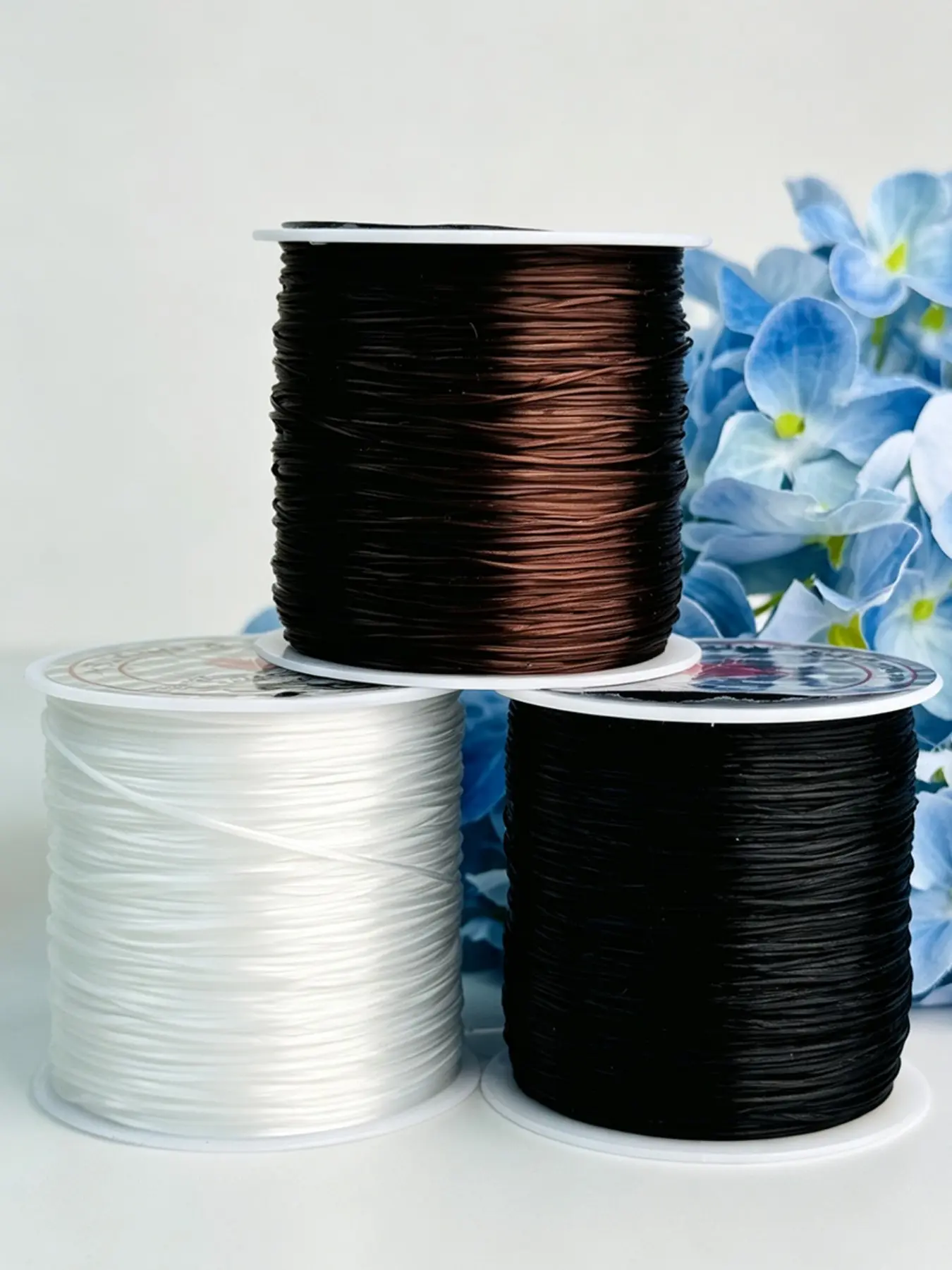 Invisible Stretch Hair Weaving Thread Durable Nylon String, DIY Tool For Sew In Hair Extensions, Braid & Wig Making 3color