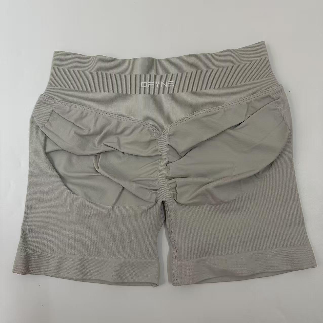 Dfyne Impact Women's Yoga Shorts, Tighten the Buttocks, High-Waist Stretch, Suitable for Exercise and Fitness, As Well as Outdoor Cycling.