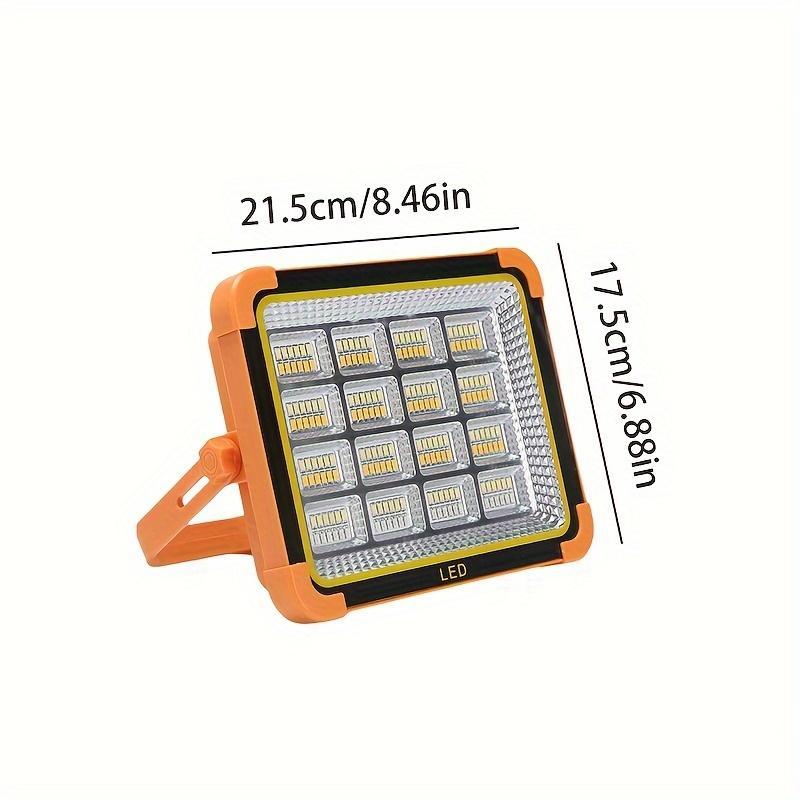Portable LED Camping Light, Rechargeable Outdoor Handheld Light with 5 Lighting Modes, Long Battery Life Light for Camping, Hiking, Fishing, Exploration