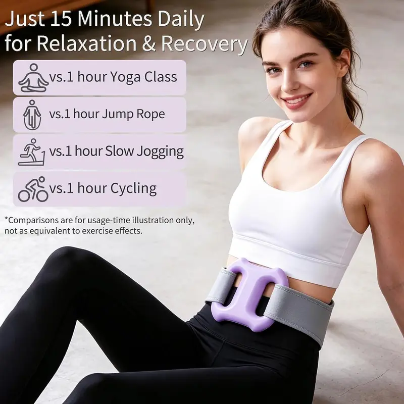 Multifunctional Fascia Ring Massager, Portable Deep Tissue Myofascial Release Yoga Ring Tool for Post-Workout Recovery, Ease Muscle Knots, Leg Back Shoulder Tension & Soreness