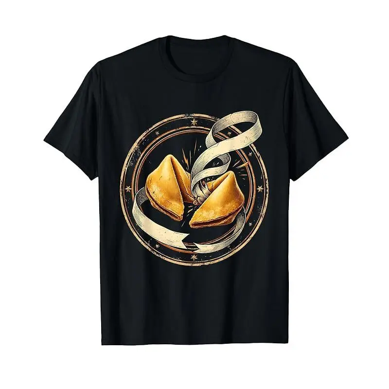 Dramatic Fortune Cookie Crack Funny Humor Graphic T-Shirt