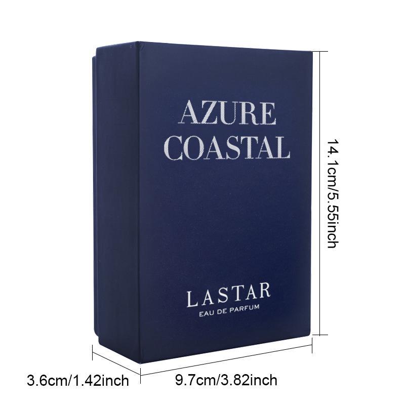 Lastar Men's Pheromone Eau De Toilette, Romantic Fresh Ocean Lasting Scent for Daytime and Dates, Men's Blue Temptation Fragrance #GLOBAL PICKS