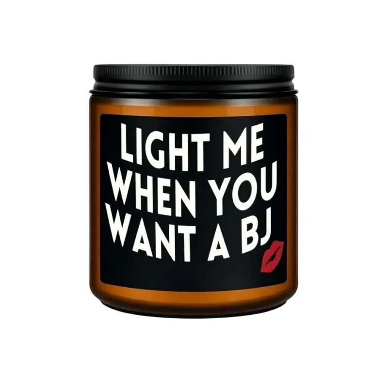 Valentine's Day Gift, Funny Gift, Birthday Gift for Friends, Soy Candle, Romantic Present, Candle Gift Idea