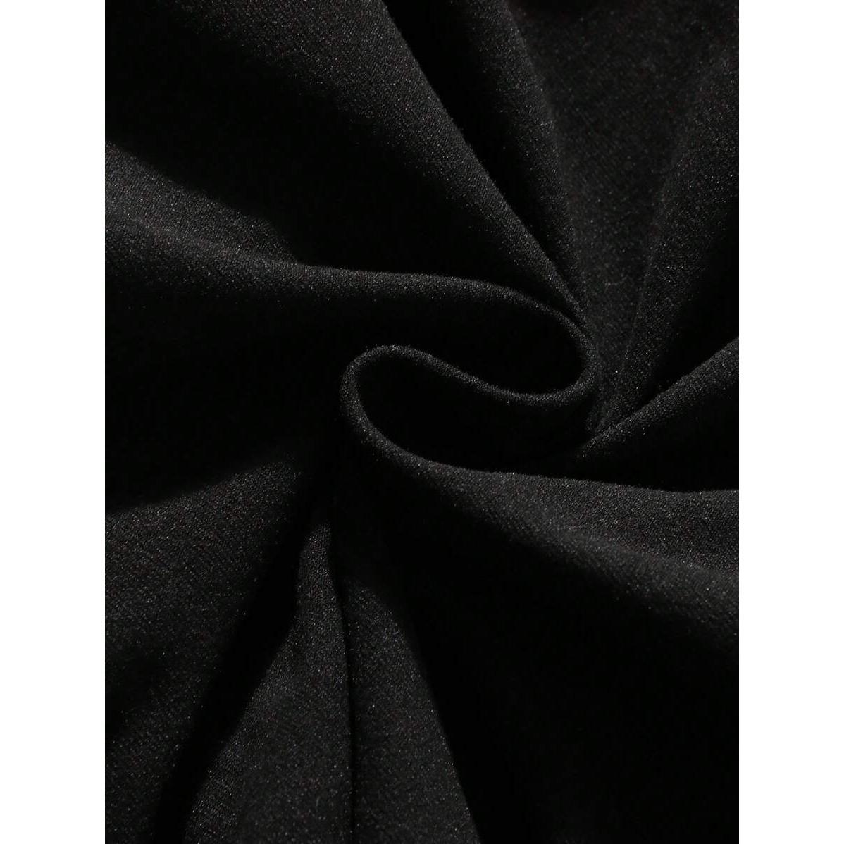 Manfinity Homme Plus Size Men Slogan Graphic Print Round Neck Short Sleeve Vacation Casual T-Shirt