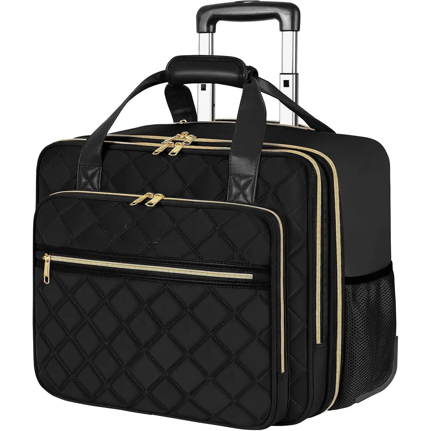 Rolling Laptop Bag Women, 17.3 Inch Rolling Briefcase for Women | 40L  Capacity, Laptop Bag with Wheel, Rolling  Bag for Work, Travel, College, Business, Wife, Mom, Teacher