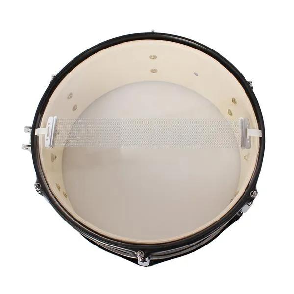 14 X 5.5 Inches Professional Marching Snare Drum & Drum Stick & Strap & Wrench Kit Black